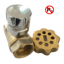 Lead free Brass Magnetic Lockable Valve with Key